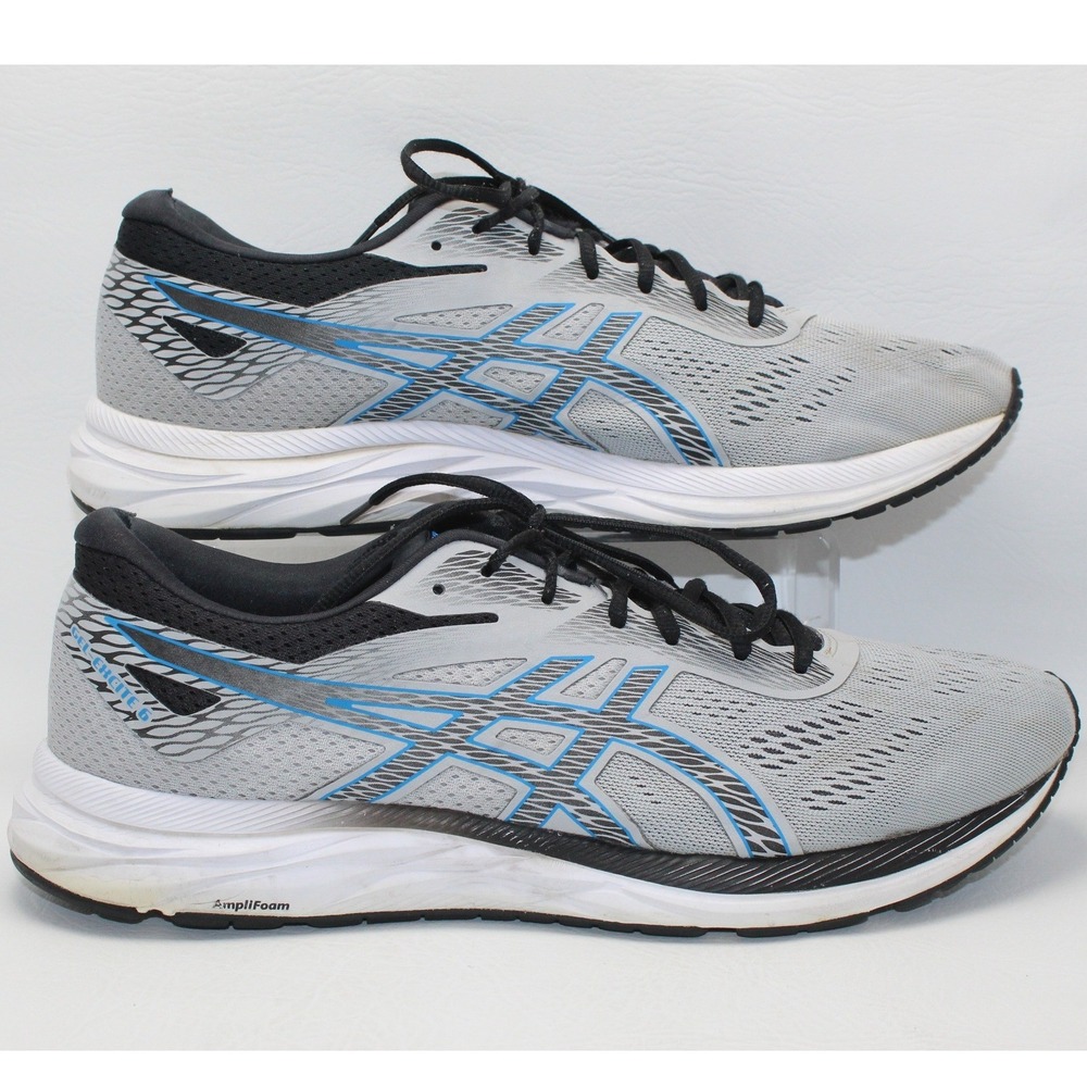 Asics‎ Gel-Excite 6 Mens Running Shoes Grey Blue Black 1011A165 Size 13